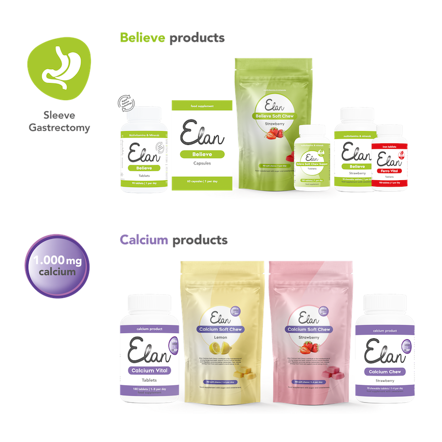 Elan Believe + 1.000 mg calcium