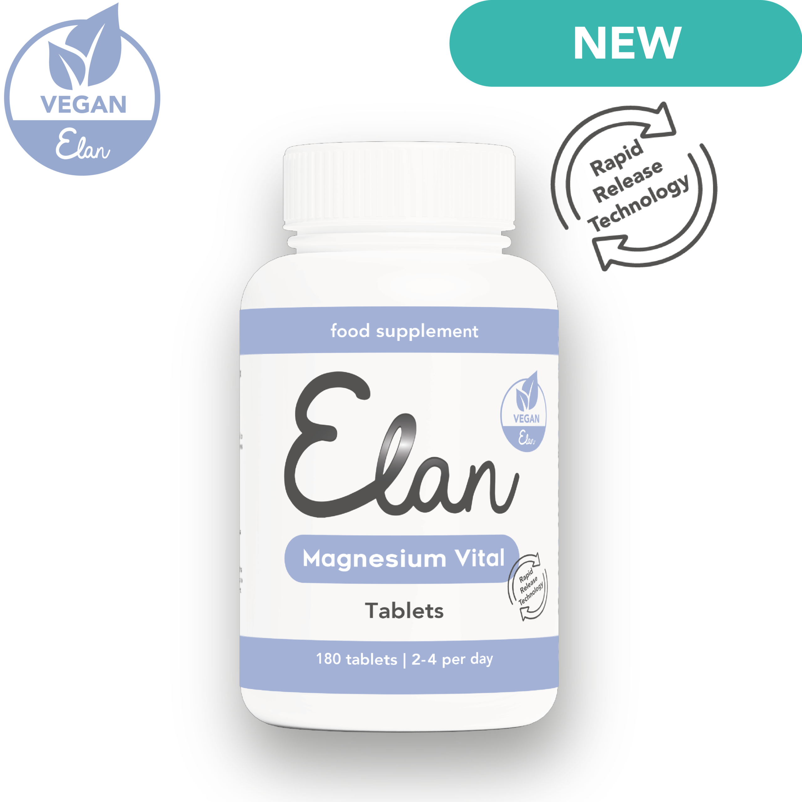 Elan Magnesium Vital tablets website image
