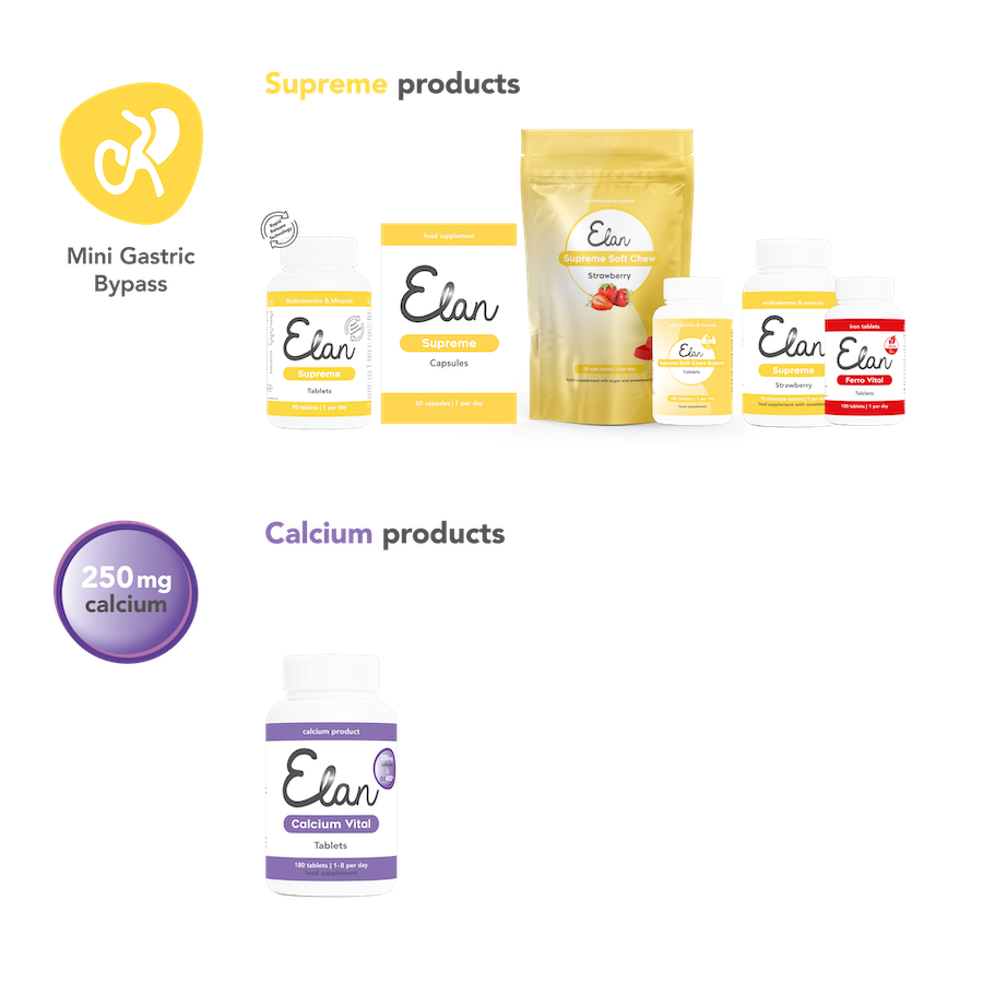 Elan Supreme + 250 mg calcium