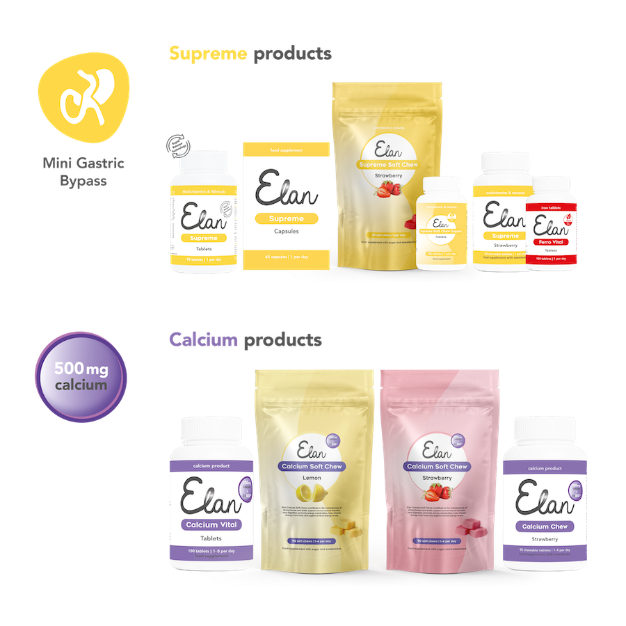 Elan Supreme + 500 mg calcium