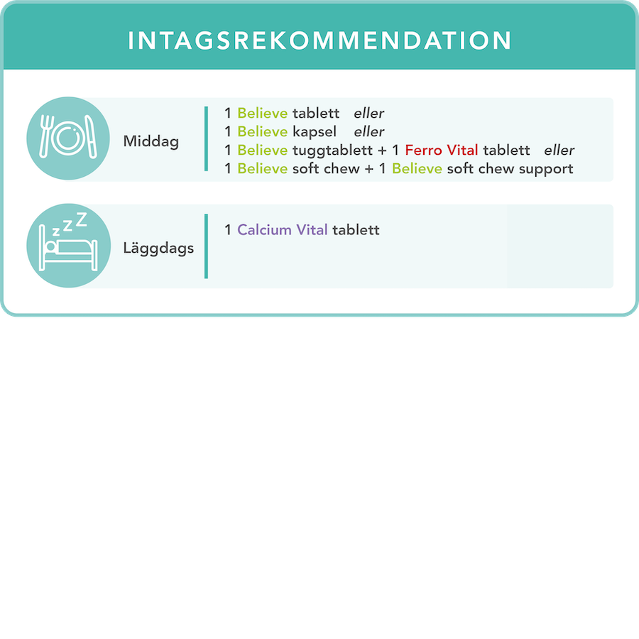 SE - Intake advice Compass + Calcium 250 mg