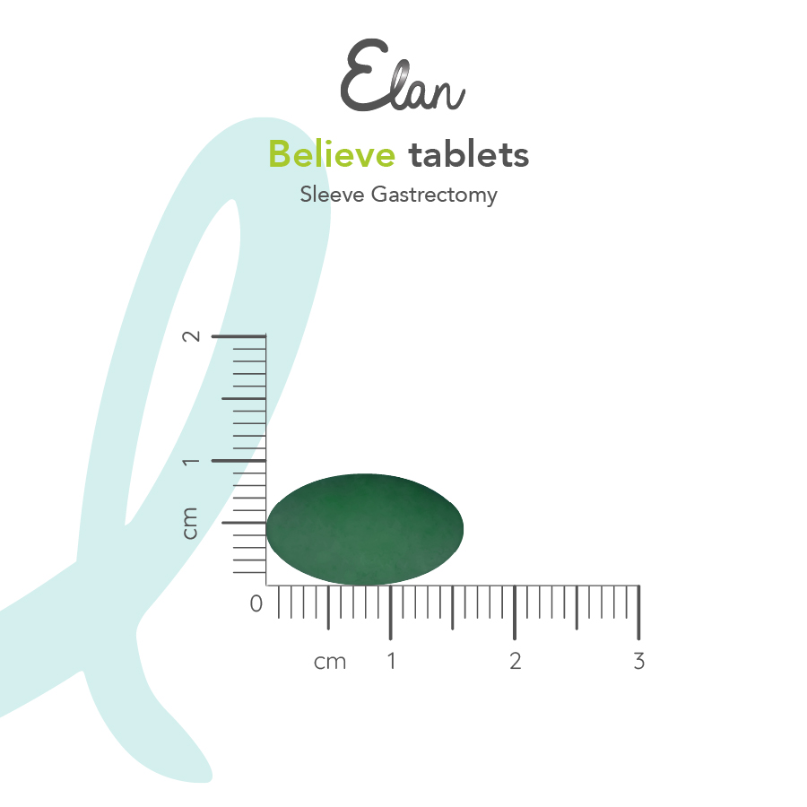 Elan Believe Tablets mått