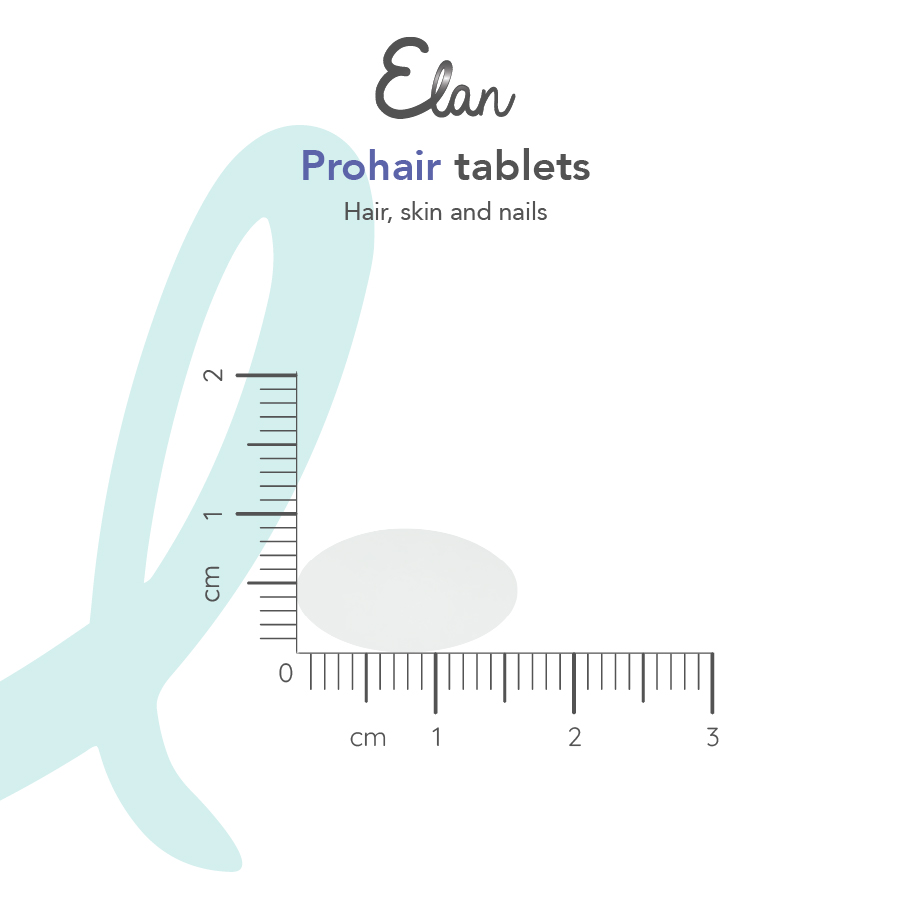 Elan Prohair tabletter mått