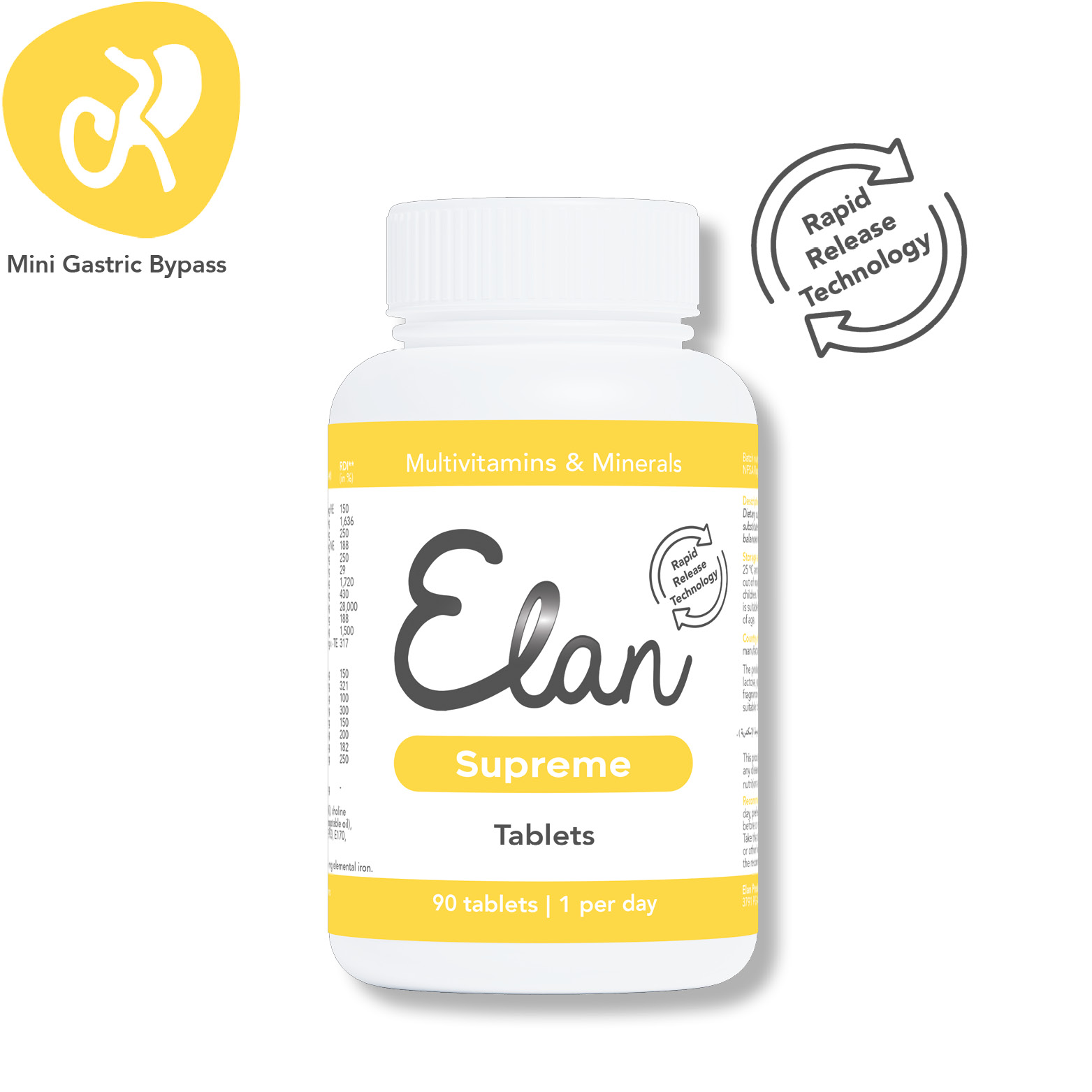 elen supreme tabletter vooraanzicht